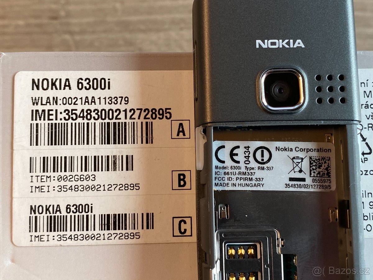 NOKIA 6300i Grey (WI-FI) - 6