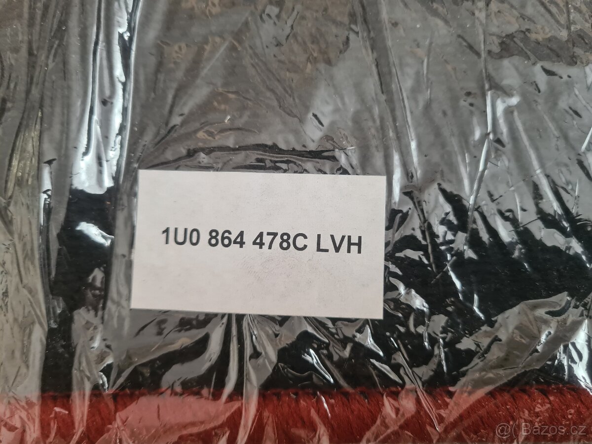 NOVÉ Zadní červené koberečky Octavia 1 ORIGINÁL - 6