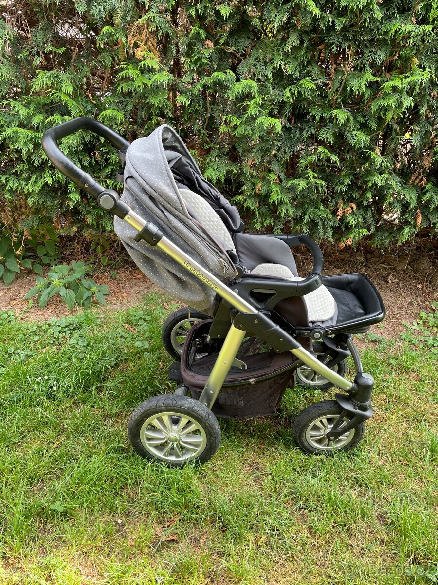 Kočárek Babydesign dvojkombinace + adaptéry na vajíčko - 6