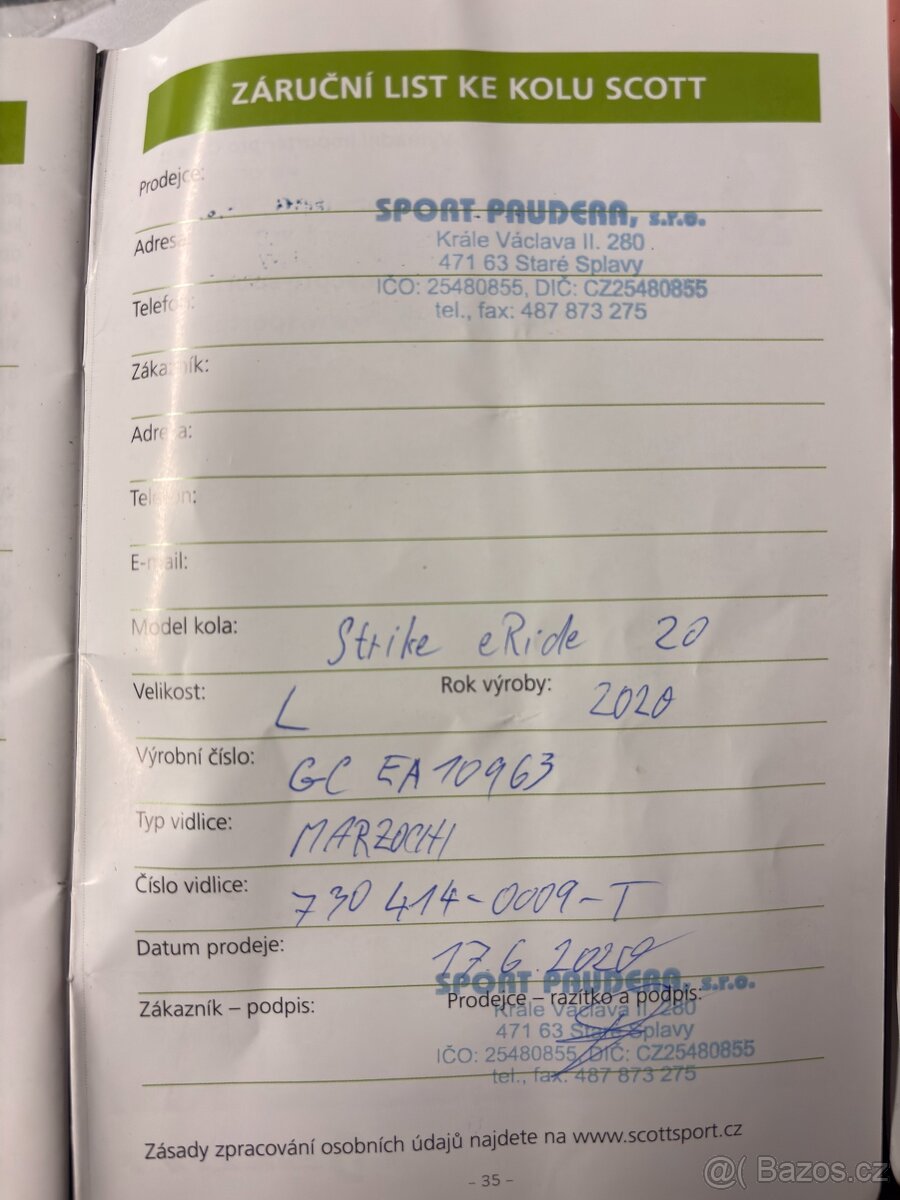 Elektrokolo Scott Stike eRide 20 - 6
