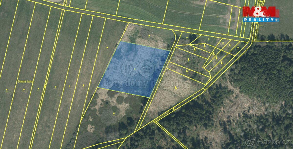Prodej louky, 8286 m², Komárov - 6