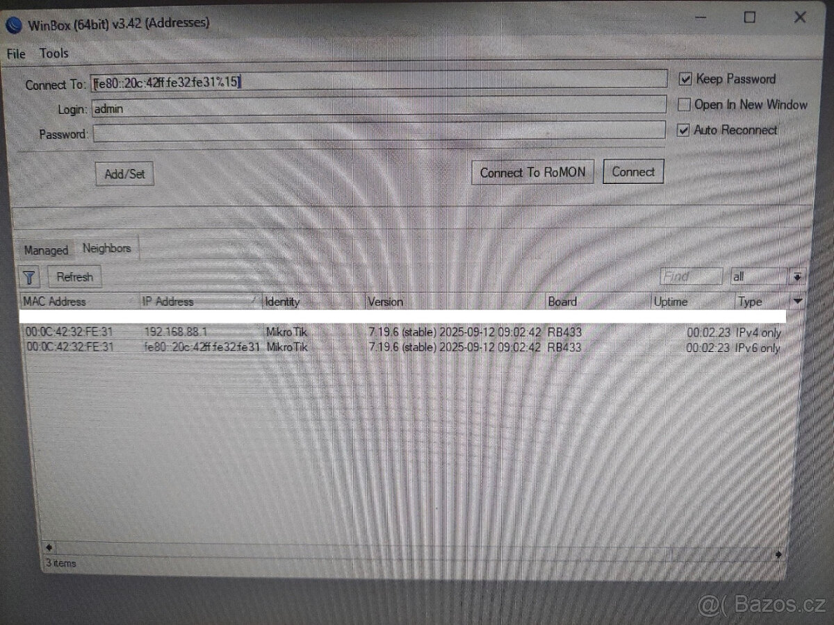 Mikrotik RouterBoard RB433 a RB912 - 6