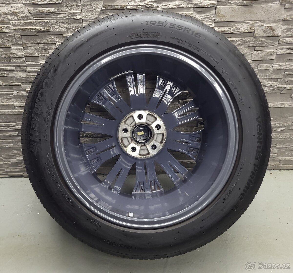 16" Originál Seat Ibiza 5x100 letní sada - 6