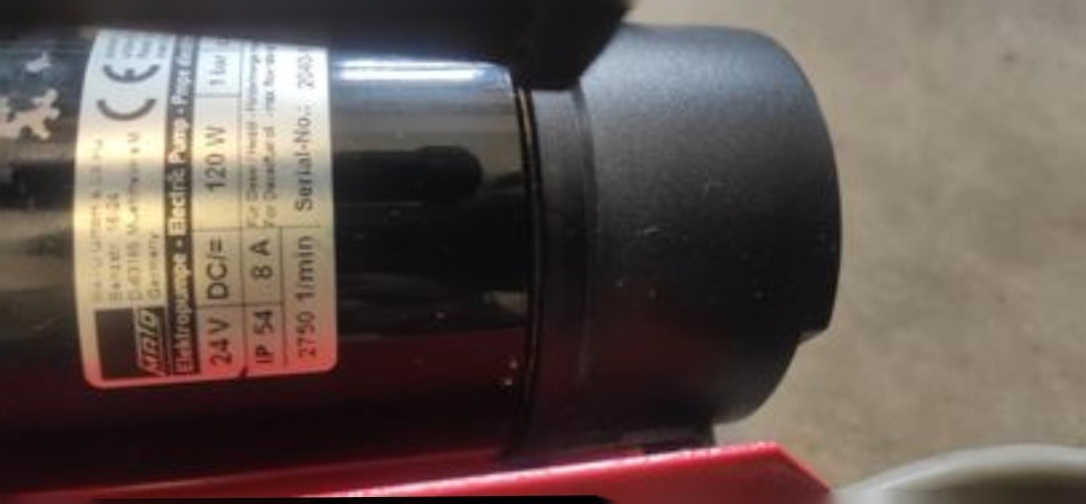 Výdejní pistole s čerpadlem na 24 V Mato - 6