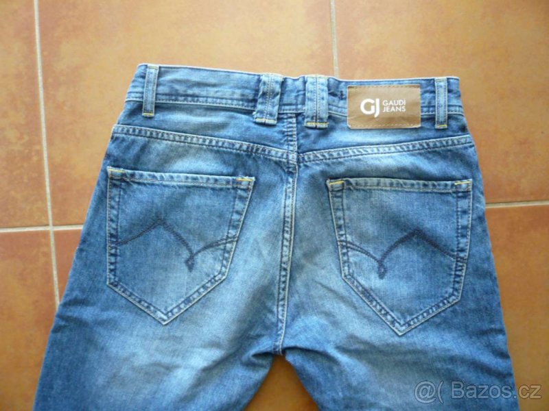 Pánské,chlapecké značkové rifle GJ-GAUDI JEANS - 6