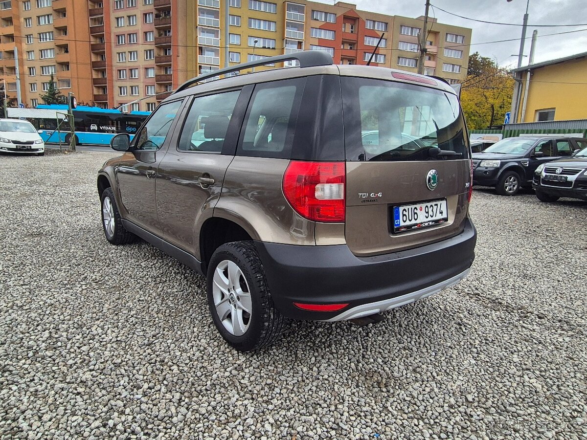 Škoda Yeti 2.0TDi,81KW,4x4,MANUÁL,1.MAJITEL,ČR,R.V.2011 - 6