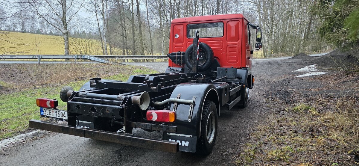 MAN L2000 hákový nosič kontejnerů - 6