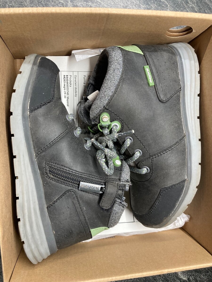 Kožené boty jaro:podzim 28 - 6