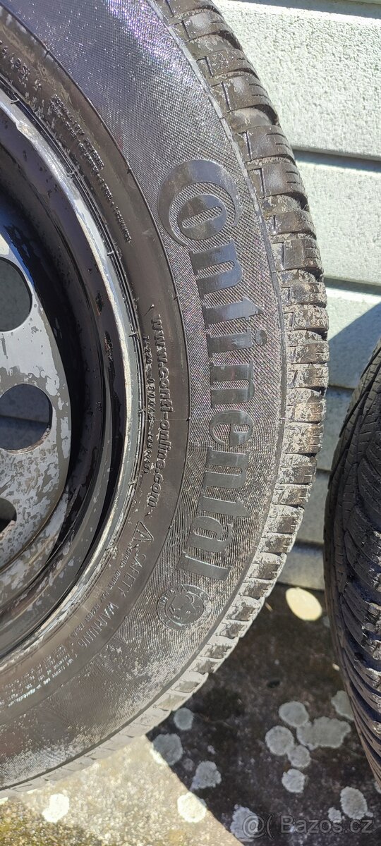 Originální plechová kola BMW BM 815 - TOP stav (zimní) - 6