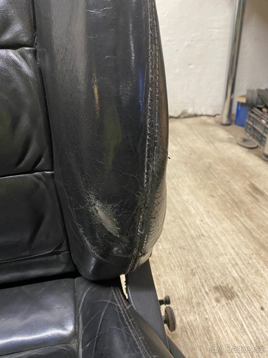 ŠKODA SUPERB 1 2001-2008 - KOŽENÉ VYHŘÍVANÉ SEDAČKY - 6