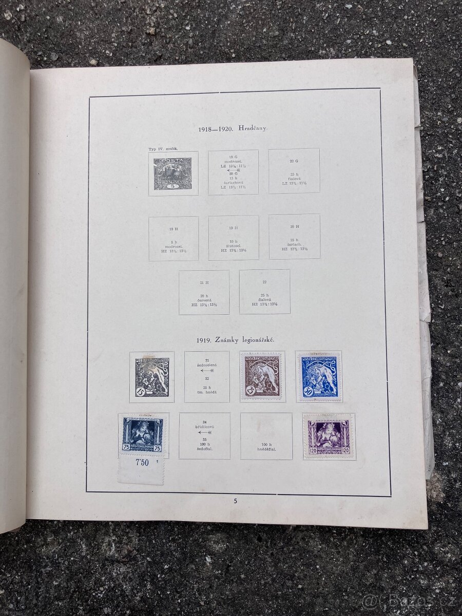 Sbírka poštovních známek. - 6