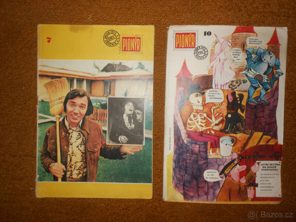Staré retro dětské časopisy - 39x - 6