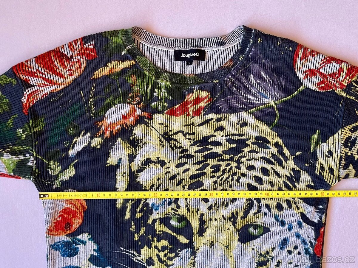 Dámský svetr Desigual, vel. M/L - 6