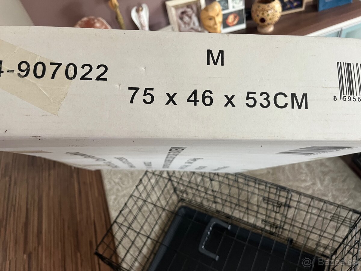 KLEC DOG FANTASY SKLÁDACÍ ČERNÁ - velikost M - 6