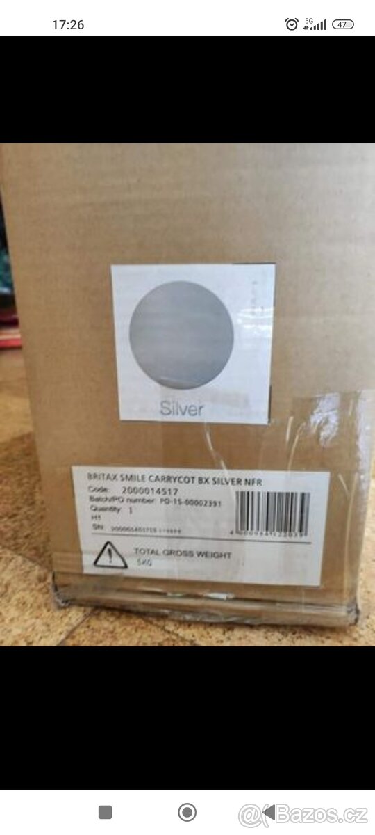 Hluboká korba Britax Smile Silver - 6