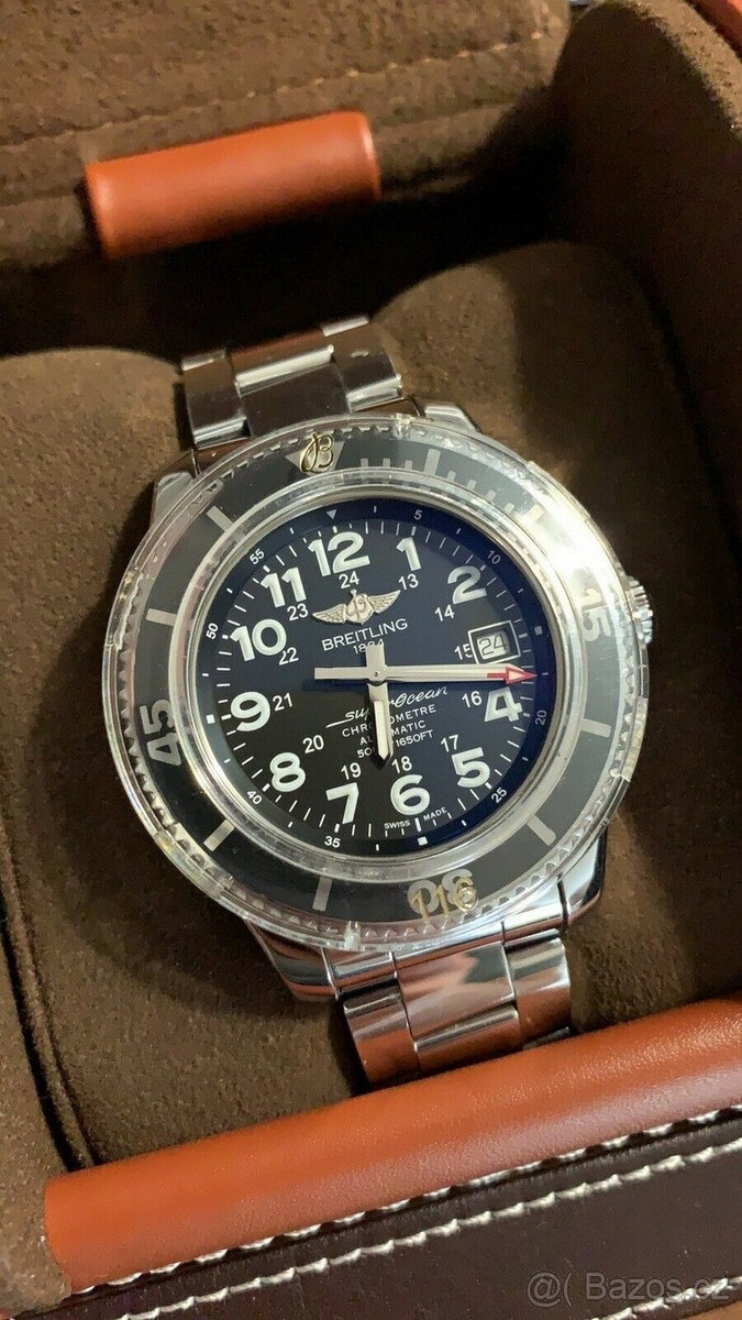 BREITLING SUPEROCEAN II 42 CHRONOMETR Z NEREZOVÉ OCELI REF. - 6