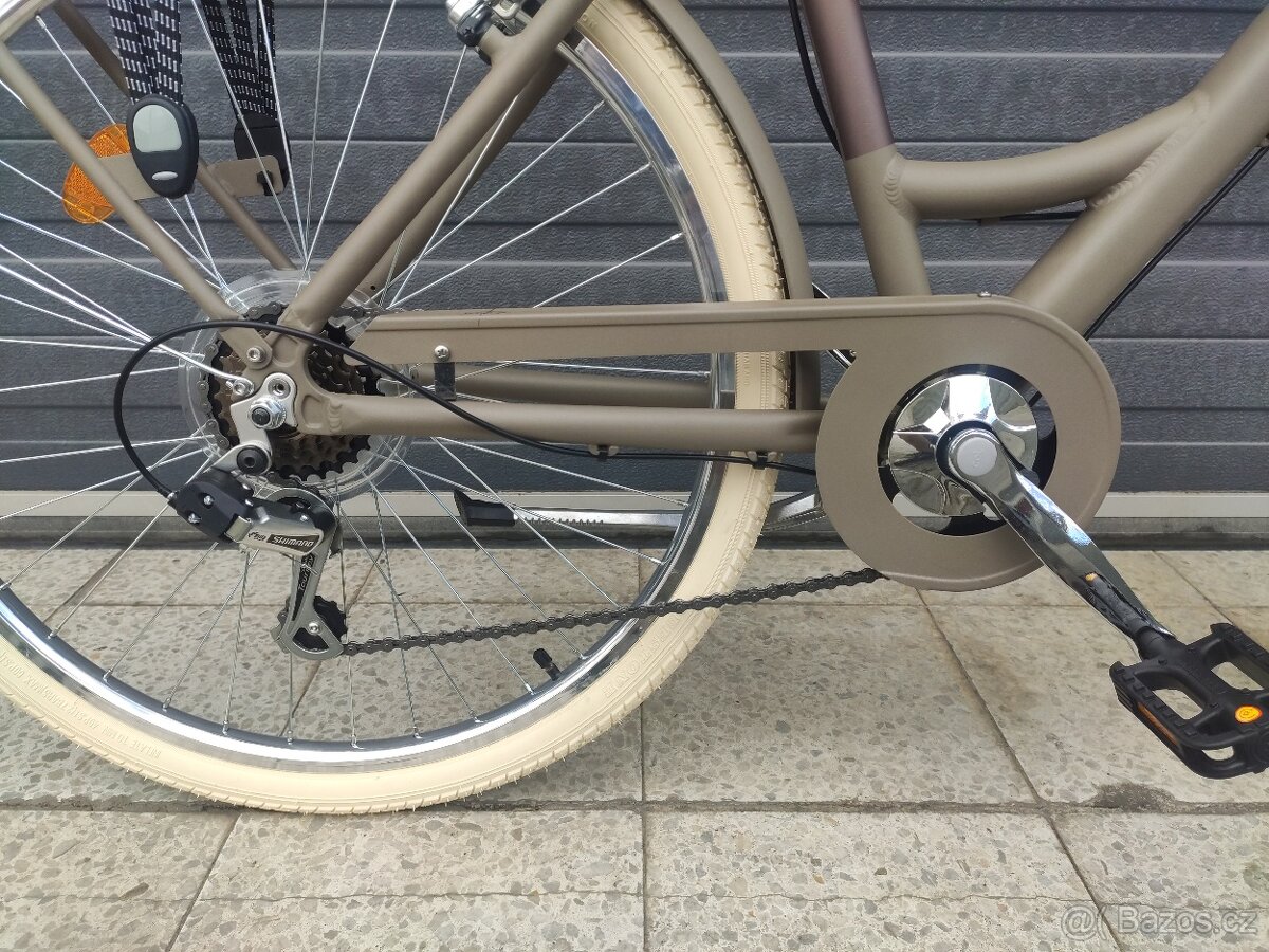 Nové dámské městské kolo Romet Sonata Eco 26" Champagne 17 - 6