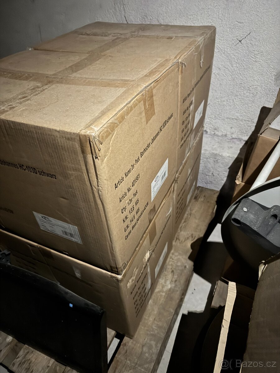 barová židle černá NOVÁ sada 2ks - 6