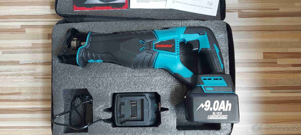 Aku pila Ocaska+pilové listy pro Aku Makita 18V,NEW. - 6