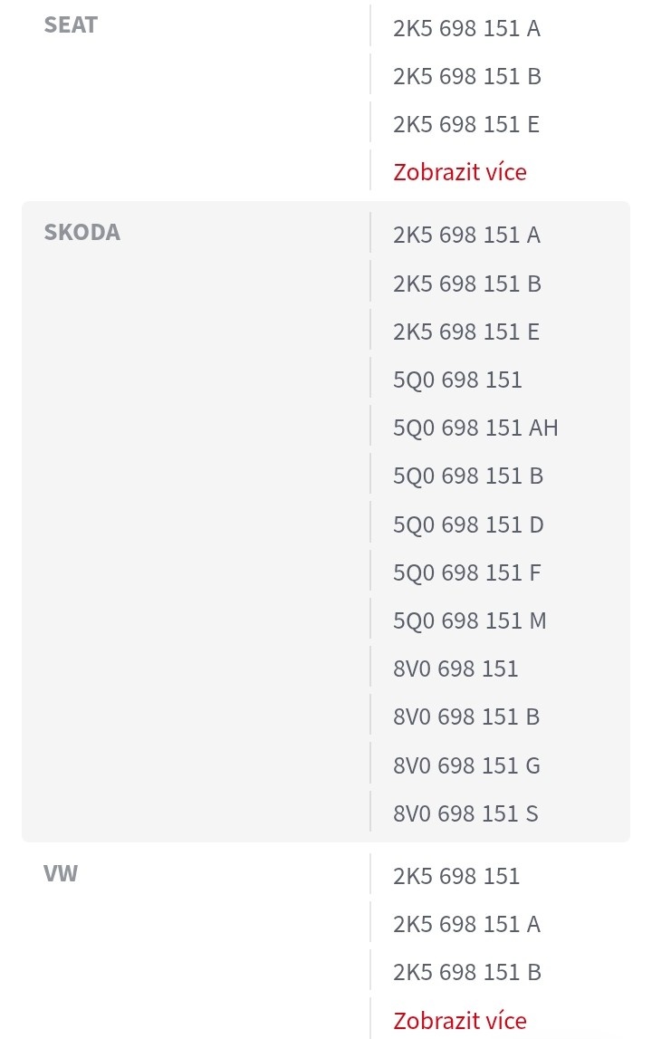 Sada brzdových destiček BOSCH - 6