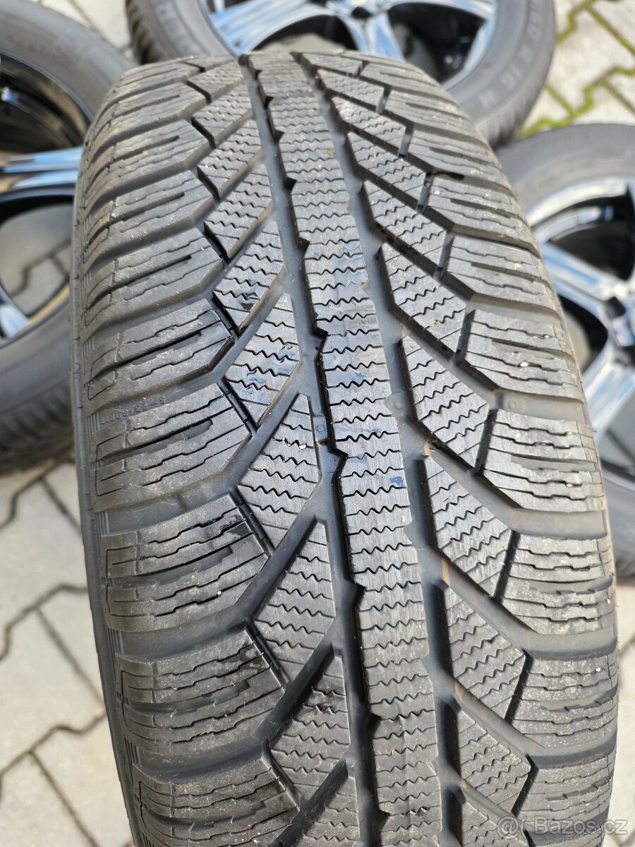 Alu kola Oxxo 5x112 Zimní semperit 205/60/16 černé - 6