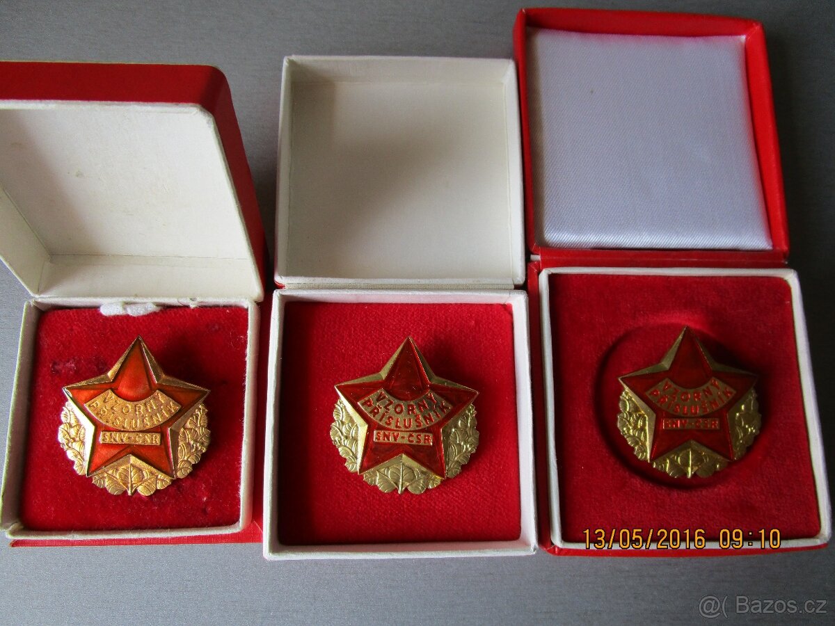Medaile a odznaky SNV - 6