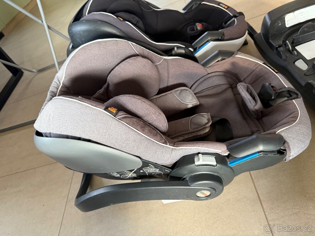 2x autosedačka BeSafe + 1x Isofix - 6