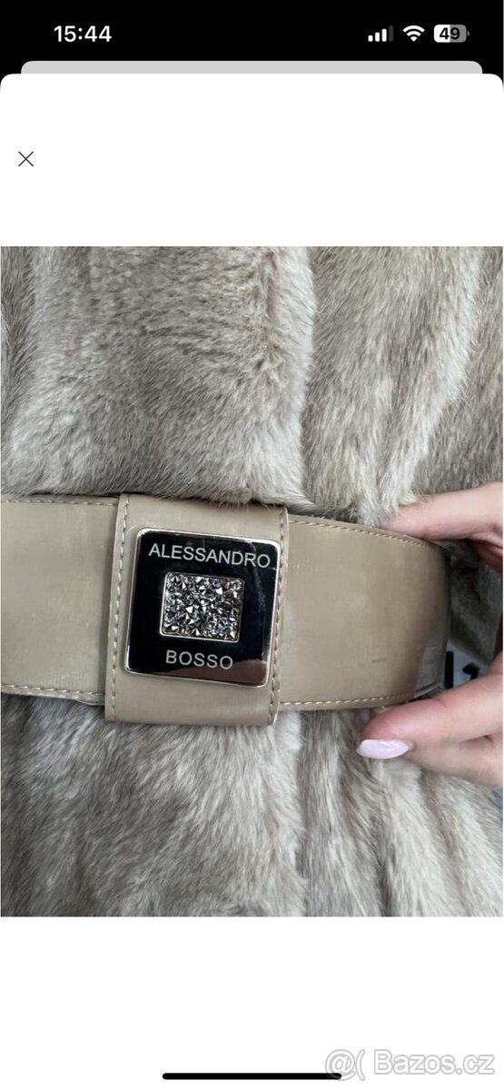 Norkový kožich Alessandro Bosso - 6