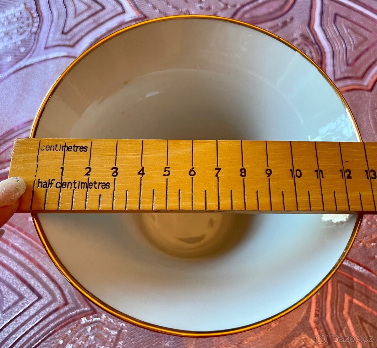 Czechoslovakia - karlovarský porcelán - pěkná velká váza - 6