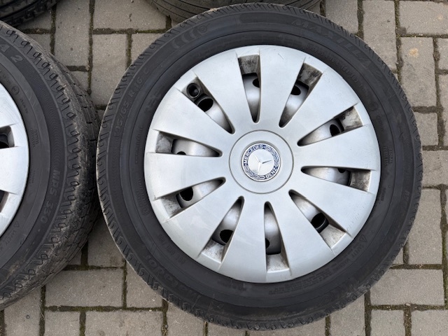 Plechové disky Mercedes letní pneu - 6