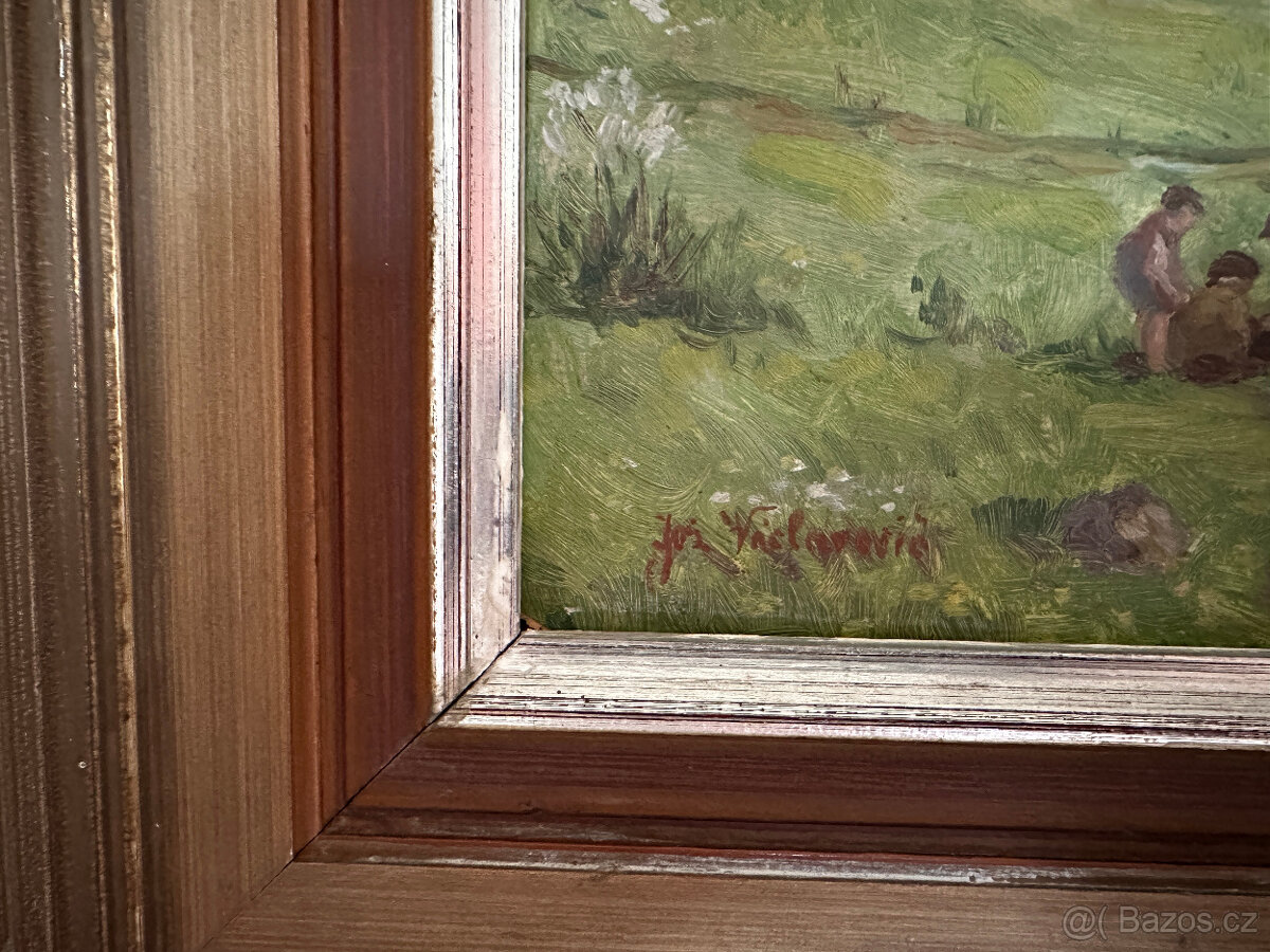 Obrazy retro staré. - 6