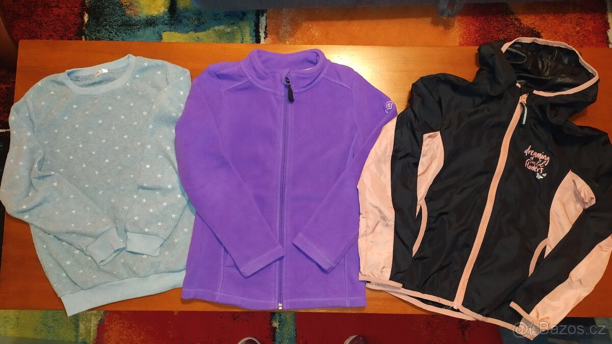 AKCE Výběr oblečení pro holky vel. 122-128 - 6