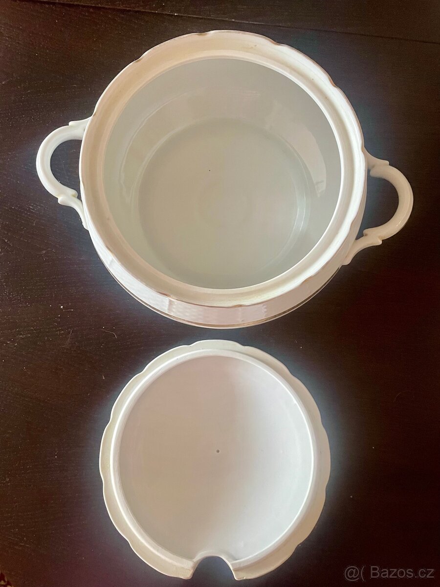 Porcelánová terina a omáčník Thun - 6