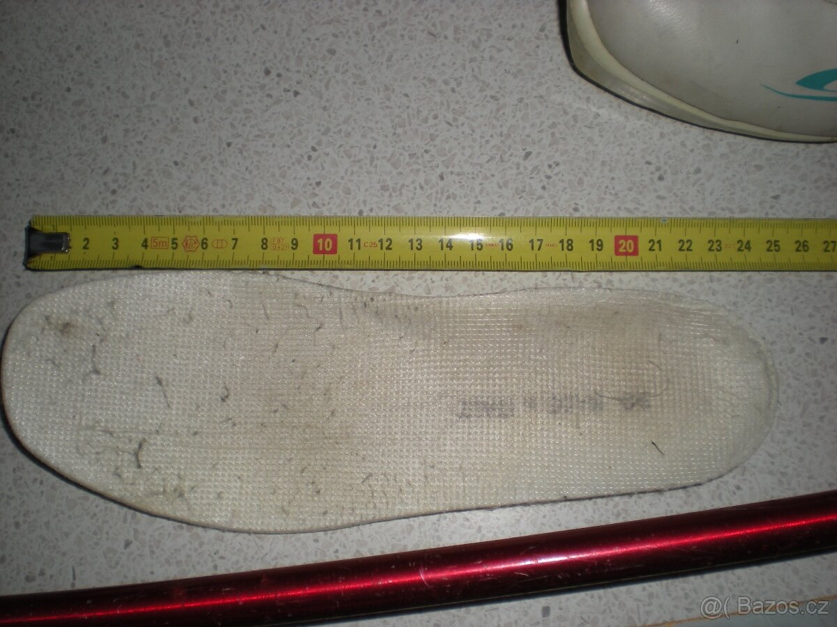 retro běžky, hůlky,boty - 6