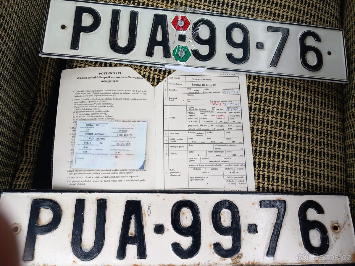 Prodám Škoda 100L typ722 - 6