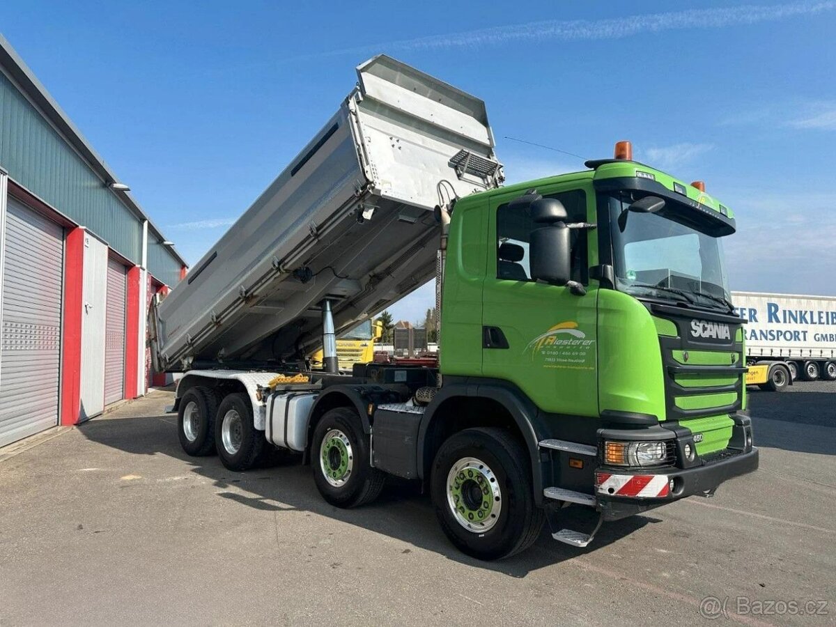 Scania G450 8x4 / S3 sklápěč / Retardder/ Boardmatik - 6