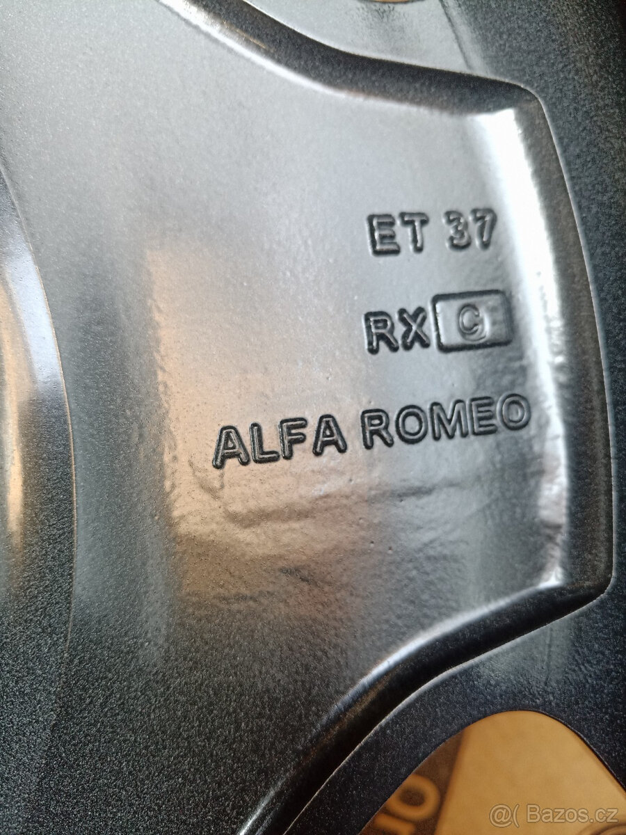 Nové orig. alu disky 5x110R17 Alfa Romeo Tonale - 6