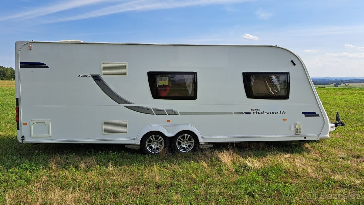 Elddis Chatsworth 646, 2x MOVER,VELKÁ LEDNICE,PALANDY,PŘEDST - 6