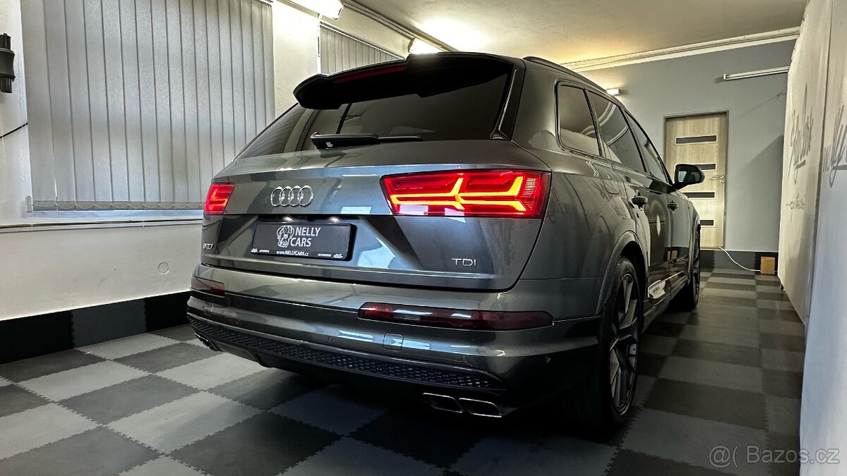 AUDI SQ7, 4.0 V8T, výbava, bez nehod, prav.servis ČR - 6
