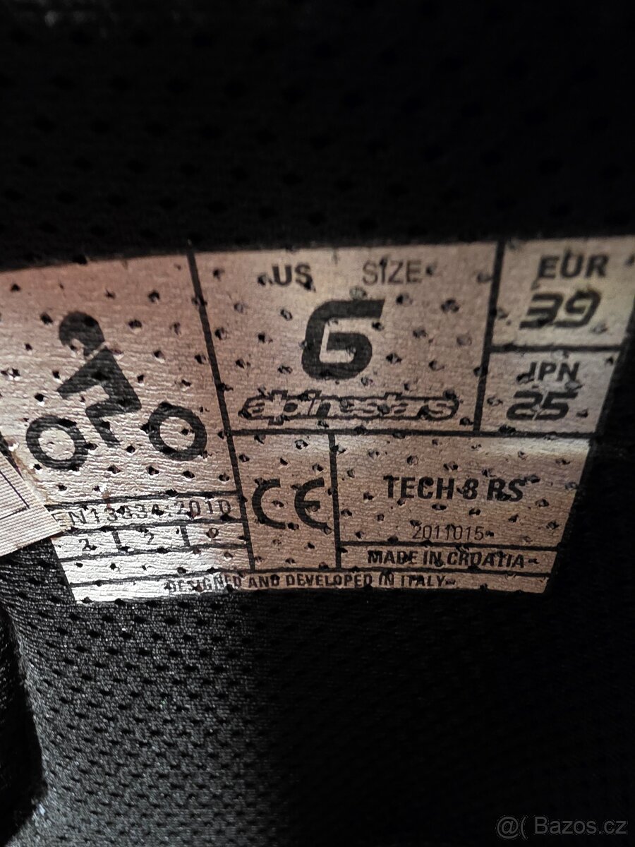 Motokrosové boty alpinestar vel.39 - 6