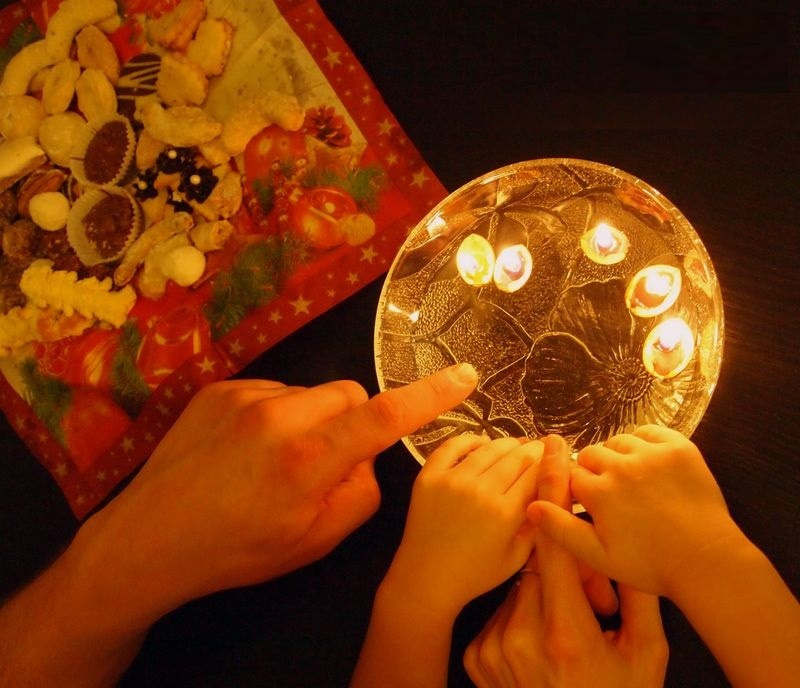 SVÍČKY ZE SKOŘÁPEK - VÁNOČNÍ LODIČKY - DÁRKOVÉ BALENÍ - 6