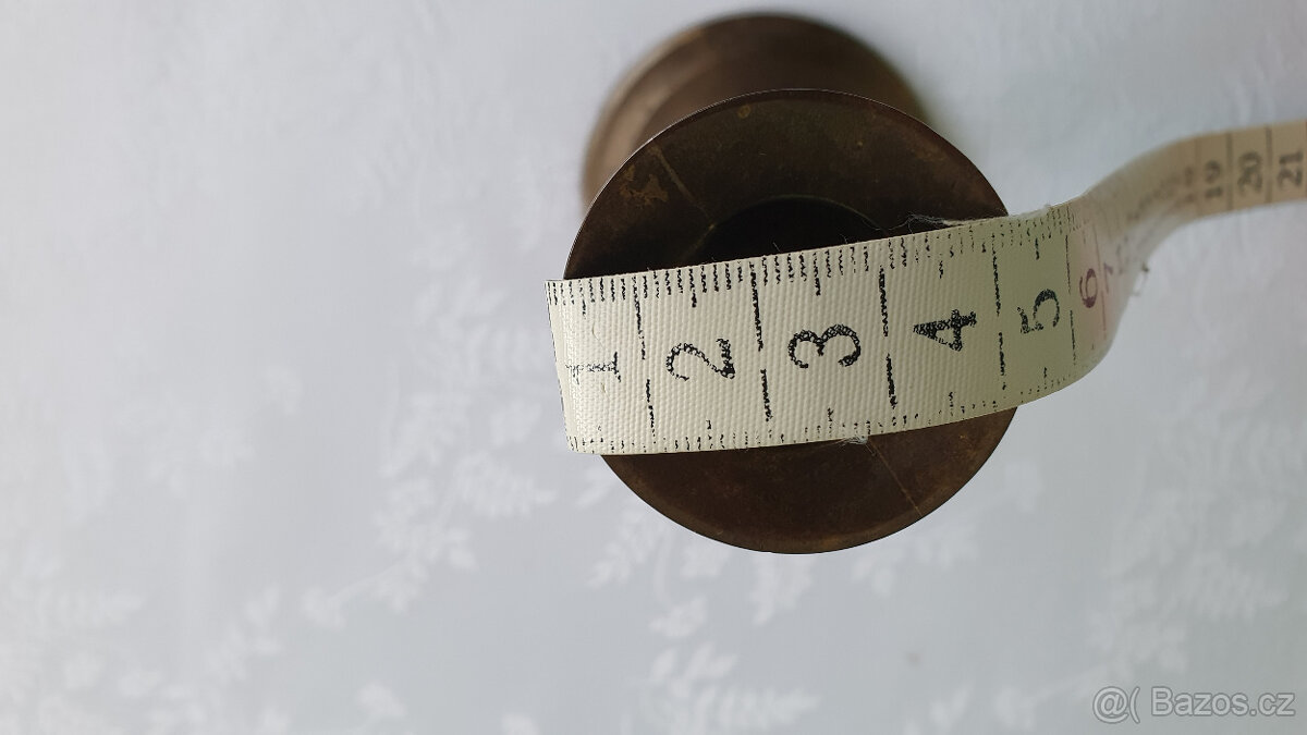 Starý mosazný svícen - 6