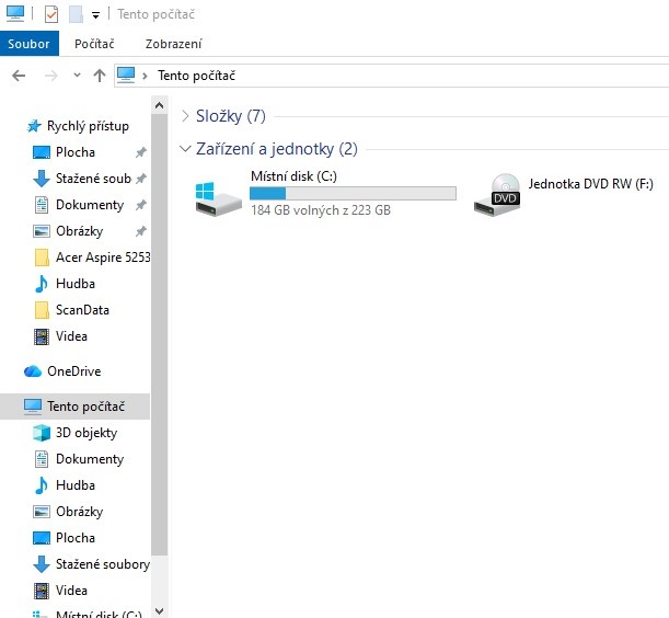 Acer Aspire 5253,WIN 10,HDD 500GB,RAM 8GB,15.4 palců - 6