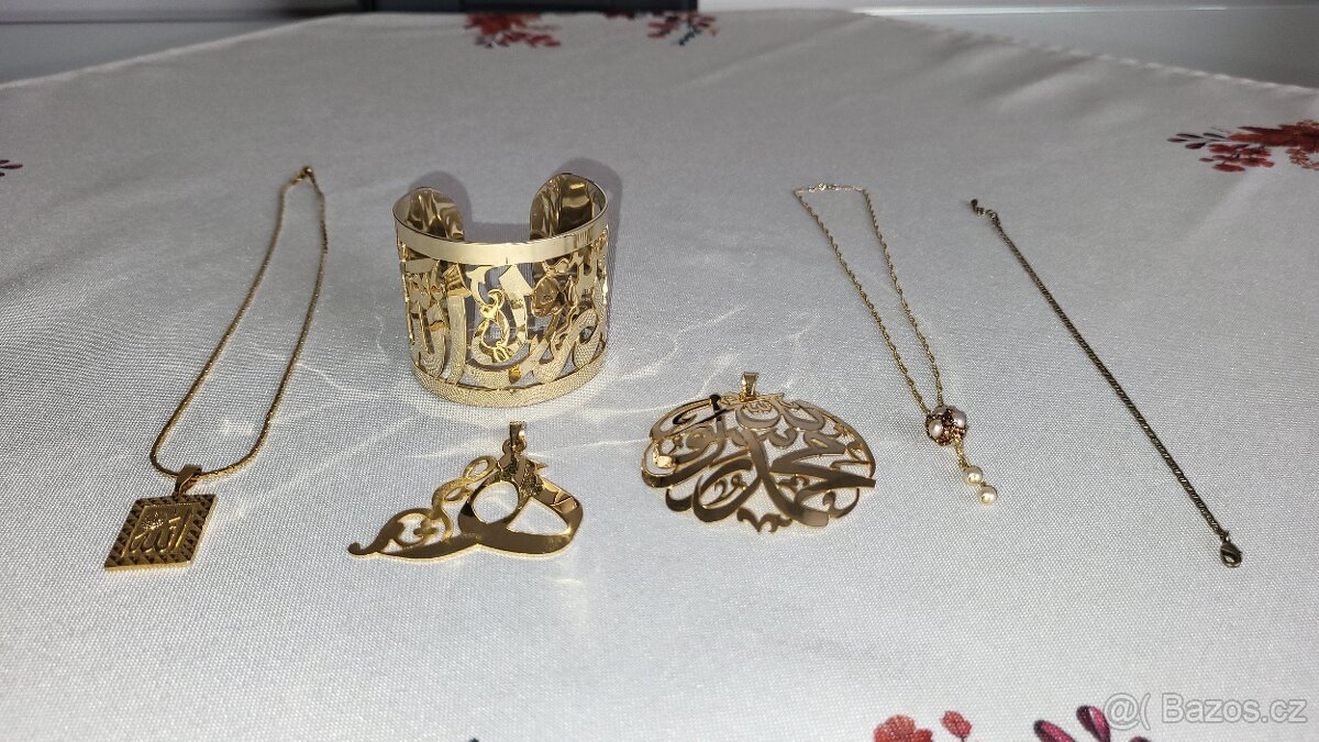 Pozlacené šperky - 6