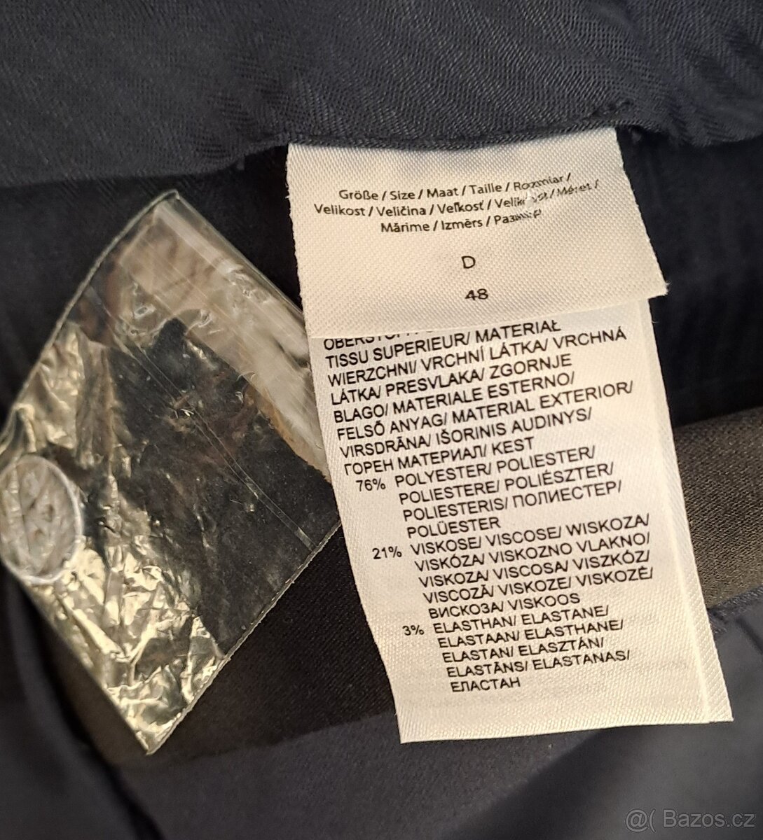 Pánské slim formální kalhoty McNeal/48-M/42cm/102cm - 6