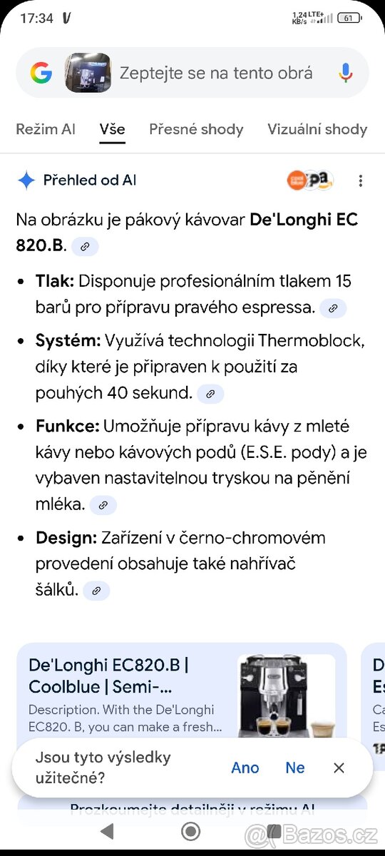 Kávovar DeLonghi - 6