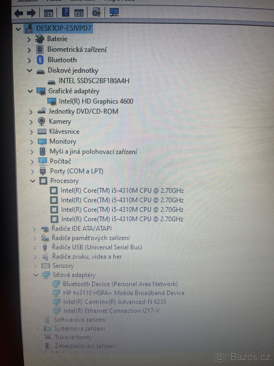 Notebook HP ProBook 650 G1, i5, 8GB, 180GB SSD - 6