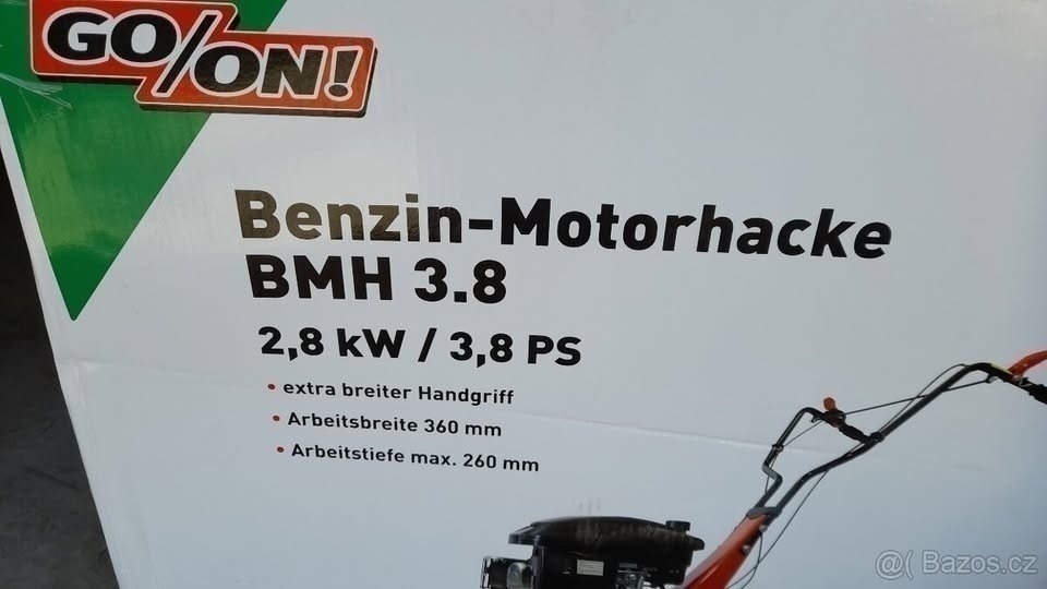 Benzínový kultivátor GO/ON 3,8 PS - 6