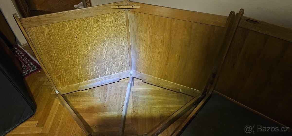 Rohová rustikání sedací souprava-korpus krásně propracovaný - 6