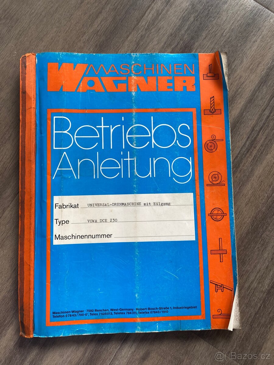 Soustruh Wagner DCE230 - 6